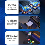 ساعة ذكية MT27 بمقاس 1.6 بوصة مقاومة للماء IP67، 4G أندرويد 8.1، 4G+64G، تدعم معدل ضربات القلب / GPS، بحزام جلد