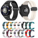 Folding Buckle Silicone Watch Band, For Huawei Watch 4 / Watch 4 Pro
