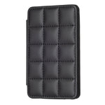 BFK01 Grid Pattern Card Bag Mobile Phone Back Sticker