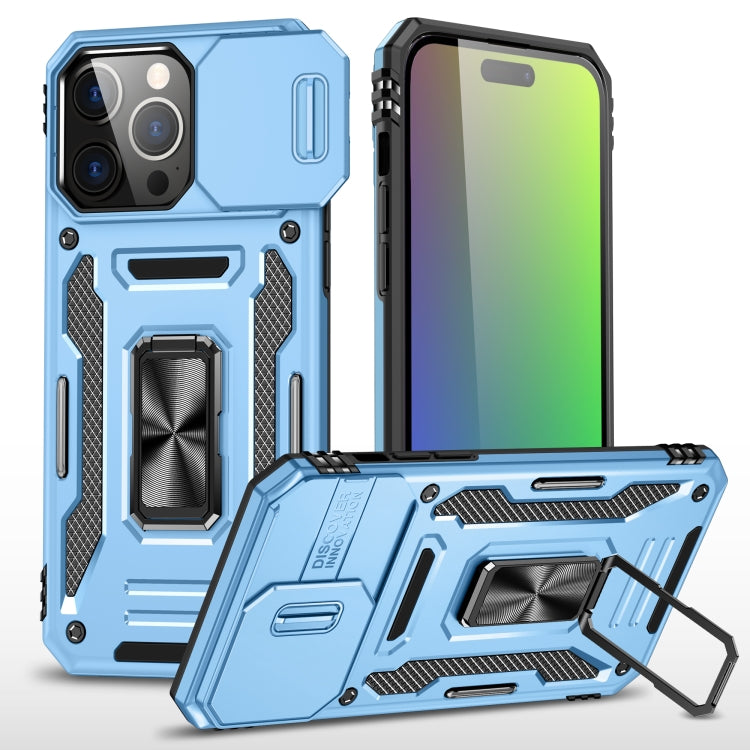 غطاء هاتف بدرع كاميرا من PC + TPU، لهواتف iPhone 16 Pro، iPhone 16 Plus، iPhone 16، iPhone 15 Pro Max، iPhone 15 Pro، iPhone 15 Plus