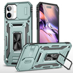 غطاء هاتف بدرع كاميرا من PC + TPU، لهواتف iPhone 16 Pro، iPhone 16 Plus، iPhone 16، iPhone 15 Pro Max، iPhone 15 Pro، iPhone 15 Plus
