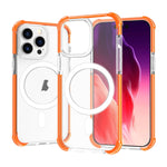 غطاء هاتف أكريليك مقاوم للصدمات مع مغناطيس Magsafe، لهواتف iPhone 16 Pro Max، iPhone 16 Pro، iPhone 16 Plus، iPhone 16، iPhone 15 Pro Max