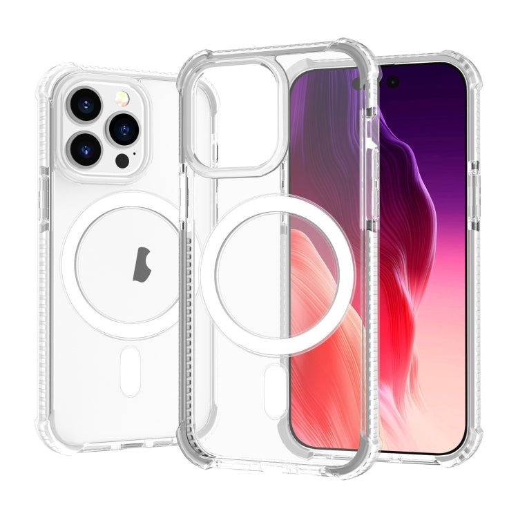 غطاء هاتف أكريليك مقاوم للصدمات مع مغناطيس Magsafe، لهواتف iPhone 16 Pro Max، iPhone 16 Pro، iPhone 16 Plus، iPhone 16، iPhone 15 Pro Max