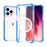 غطاء هاتف أكريليك مقاوم للصدمات مع مغناطيس Magsafe، لهواتف iPhone 16 Pro Max، iPhone 16 Pro، iPhone 16 Plus، iPhone 16، iPhone 15 Pro Max