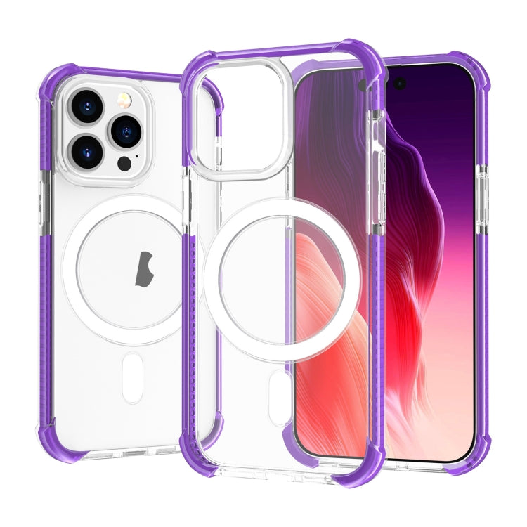 غطاء هاتف أكريليك مقاوم للصدمات مع مغناطيس Magsafe، لهواتف iPhone 16 Pro Max، iPhone 16 Pro، iPhone 16 Plus، iPhone 16، iPhone 15 Pro Max
