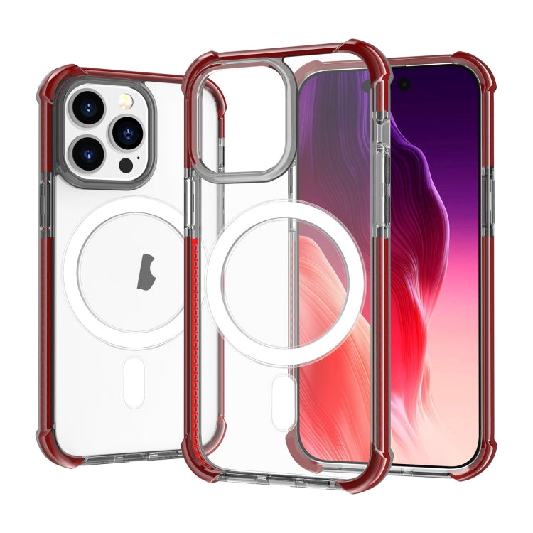 غطاء هاتف أكريليك مقاوم للصدمات مع مغناطيس Magsafe، لهواتف iPhone 16 Pro Max، iPhone 16 Pro، iPhone 16 Plus، iPhone 16، iPhone 15 Pro Max