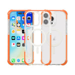 غطاء هاتف أكريليك مقاوم للصدمات مع مغناطيس Magsafe، لهواتف iPhone 16 Pro Max، iPhone 16 Pro، iPhone 16 Plus، iPhone 16، iPhone 15 Pro Max