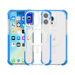 غطاء هاتف أكريليك مقاوم للصدمات مع مغناطيس Magsafe، لهواتف iPhone 16 Pro Max، iPhone 16 Pro، iPhone 16 Plus، iPhone 16، iPhone 15 Pro Max