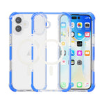 غطاء هاتف أكريليك مقاوم للصدمات مع مغناطيس Magsafe، لهواتف iPhone 16 Pro Max، iPhone 16 Pro، iPhone 16 Plus، iPhone 16، iPhone 15 Pro Max