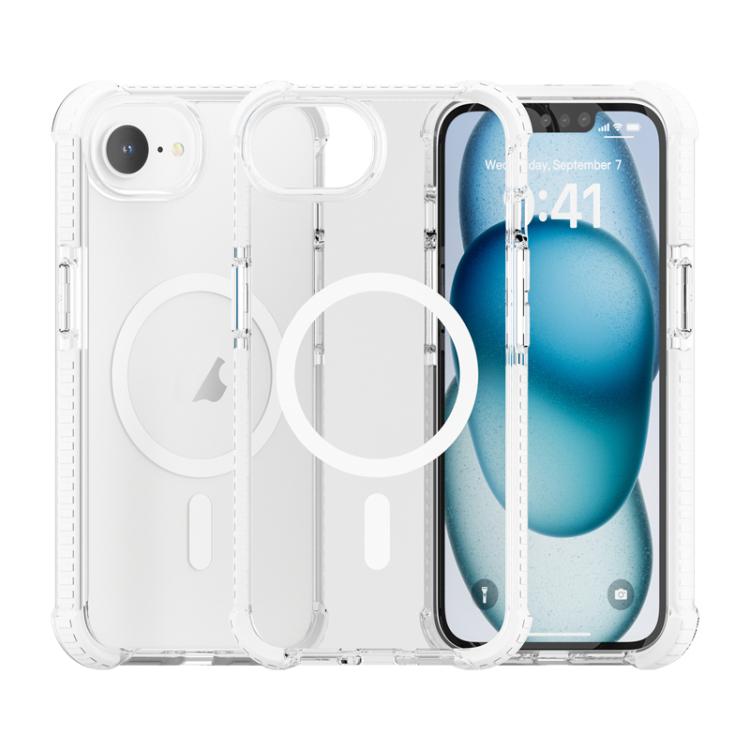 غطاء هاتف أكريليك مقاوم للصدمات مع مغناطيس Magsafe، لهواتف iPhone 17e / 16e، iPhone 17 Pro Max، iPhone 17 Pro، iPhone 17، iPhone Air