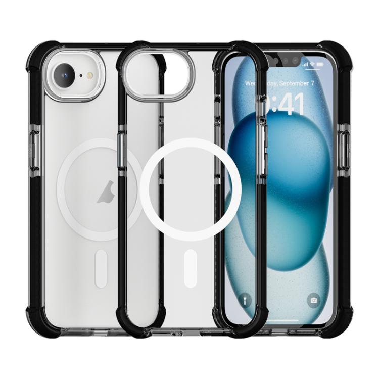 غطاء هاتف أكريليك مقاوم للصدمات مع مغناطيس Magsafe، لهواتف iPhone 17e / 16e، iPhone 17 Pro Max، iPhone 17 Pro، iPhone 17، iPhone Air