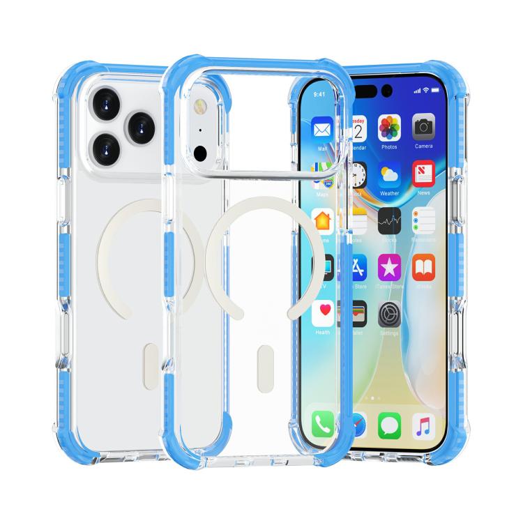 غطاء هاتف أكريليك مقاوم للصدمات مع مغناطيس Magsafe، لهواتف iPhone 17e / 16e، iPhone 17 Pro Max، iPhone 17 Pro، iPhone 17، iPhone Air