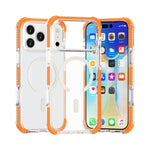 غطاء هاتف أكريليك مقاوم للصدمات مع مغناطيس Magsafe، لهواتف iPhone 17e / 16e، iPhone 17 Pro Max، iPhone 17 Pro، iPhone 17، iPhone Air