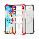 غطاء هاتف أكريليك مقاوم للصدمات مع مغناطيس Magsafe، لهواتف iPhone 17e / 16e، iPhone 17 Pro Max، iPhone 17 Pro، iPhone 17، iPhone Air