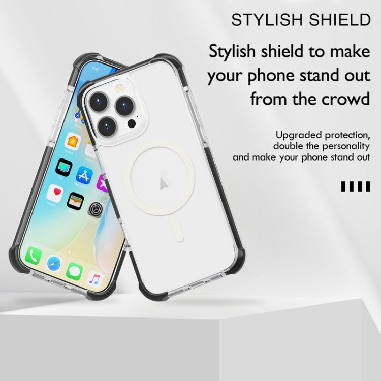 غطاء هاتف أكريليك مقاوم للصدمات مع مغناطيس Magsafe، لهواتف iPhone 16 Pro Max، iPhone 16 Pro، iPhone 16 Plus، iPhone 16، iPhone 15 Pro Max