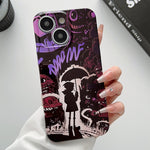 Painted Pattern Precise Hole PC Phone Case, For iPhone 14 Plus