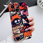 Painted Pattern Precise Hole PC Phone Case, For iPhone 14 Plus