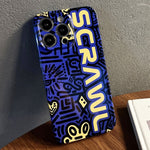 Painted Pattern Precise Hole PC Phone Case, For iPhone 14 Pro Max