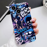 Painted Pattern Precise Hole PC Phone Case, For iPhone 13