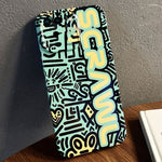 Painted Pattern Precise Hole PC Phone Case, For iPhone 8 Plus / 7 Plus