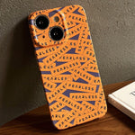 Painted Pattern Precise Hole PC Phone Case, For iPhone 15