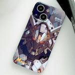 Painted Pattern Precise Hole PC Phone Case, For iPhone 15 Plus