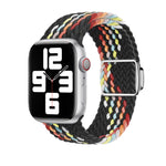 Nylon Loop Magnetic Buckle Watch Band, For Apple Watch Series 6 40mm, For Apple Watch Series 6 44mm