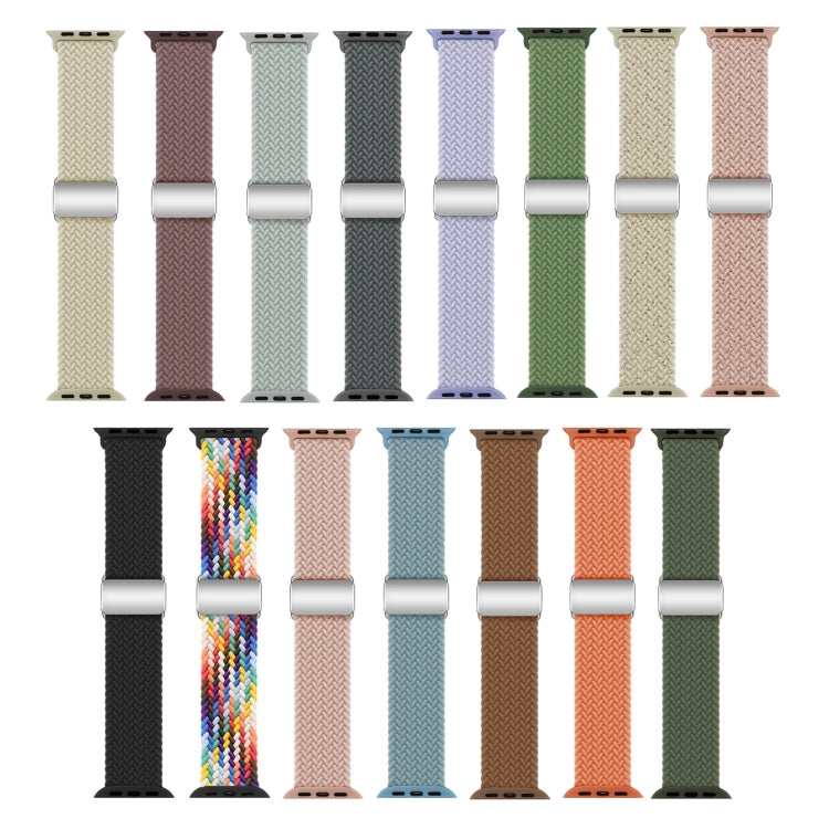 Nylon Loop Magnetic Buckle Watch Band, For Apple Watch SE 2022 40mm, For Apple Watch SE 2022 44mm