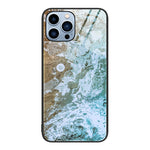 غطاء هاتف زجاجي بنقشة رخامية للحماية، لهواتف iPhone 17 Pro Max، iPhone 17 Pro، iPhone 17، iPhone Air، iPhone 15 Pro Max، iPhone 15 Pro