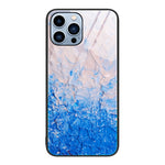 غطاء هاتف زجاجي بنقشة رخامية للحماية، لهواتف iPhone 17 Pro Max، iPhone 17 Pro، iPhone 17، iPhone Air، iPhone 15 Pro Max، iPhone 15 Pro