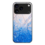 غطاء هاتف زجاجي بنقشة رخامية للحماية، لهواتف iPhone 17 Pro Max، iPhone 17 Pro، iPhone 17، iPhone Air، iPhone 15 Pro Max، iPhone 15 Pro