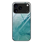 غطاء هاتف زجاجي بنقشة رخامية للحماية، لهواتف iPhone 17 Pro Max، iPhone 17 Pro، iPhone 17، iPhone Air، iPhone 15 Pro Max، iPhone 15 Pro