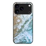 غطاء هاتف زجاجي بنقشة رخامية للحماية، لهواتف iPhone 17 Pro Max، iPhone 17 Pro، iPhone 17، iPhone Air، iPhone 15 Pro Max، iPhone 15 Pro