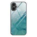غطاء هاتف زجاجي بنقشة رخامية للحماية، لهواتف iPhone 17 Pro Max، iPhone 17 Pro، iPhone 17، iPhone Air، iPhone 15 Pro Max، iPhone 15 Pro
