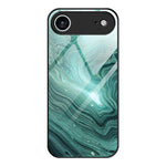 غطاء هاتف زجاجي بنقشة رخامية للحماية، لهواتف iPhone 17 Pro Max، iPhone 17 Pro، iPhone 17، iPhone Air، iPhone 15 Pro Max، iPhone 15 Pro