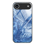 غطاء هاتف زجاجي بنقشة رخامية للحماية، لهواتف iPhone 17 Pro Max، iPhone 17 Pro، iPhone 17، iPhone Air، iPhone 15 Pro Max، iPhone 15 Pro