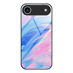 غطاء هاتف زجاجي بنقشة رخامية للحماية، لهواتف iPhone 17 Pro Max، iPhone 17 Pro، iPhone 17، iPhone Air، iPhone 15 Pro Max، iPhone 15 Pro