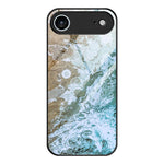 غطاء هاتف زجاجي بنقشة رخامية للحماية، لهواتف iPhone 17 Pro Max، iPhone 17 Pro، iPhone 17، iPhone Air، iPhone 15 Pro Max، iPhone 15 Pro