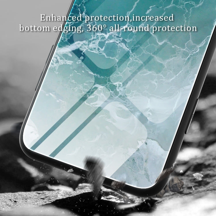 غطاء هاتف زجاجي بنقشة رخامية للحماية، لهواتف iPhone 17 Pro Max، iPhone 17 Pro، iPhone 17، iPhone Air، iPhone 15 Pro Max، iPhone 15 Pro