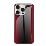غطاء هاتف من TPU زجاجي بتدرج ملمس، لهواتف iPhone 17 Pro Max، iPhone 17 Pro، iPhone 17، iPhone Air، iPhone 16 Pro Max، iPhone 16 Pro، iPhone 16 Plus، iPhone 16