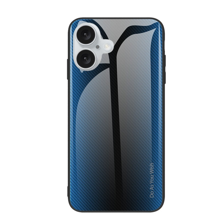 غطاء هاتف من TPU زجاجي بتدرج ملمس، لهواتف iPhone 17 Pro Max، iPhone 17 Pro، iPhone 17، iPhone Air، iPhone 16 Pro Max، iPhone 16 Pro، iPhone 16 Plus، iPhone 16