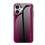غطاء هاتف من TPU زجاجي بتدرج ملمس، لهواتف iPhone 17 Pro Max، iPhone 17 Pro، iPhone 17، iPhone Air، iPhone 16 Pro Max، iPhone 16 Pro، iPhone 16 Plus، iPhone 16