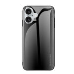 غطاء هاتف من TPU زجاجي بتدرج ملمس، لهواتف iPhone 17 Pro Max، iPhone 17 Pro، iPhone 17، iPhone Air، iPhone 16 Pro Max، iPhone 16 Pro، iPhone 16 Plus، iPhone 16