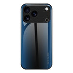 غطاء هاتف من TPU زجاجي بتدرج ملمس، لهواتف iPhone 17 Pro Max، iPhone 17 Pro، iPhone 17، iPhone Air، iPhone 16 Pro Max، iPhone 16 Pro، iPhone 16 Plus، iPhone 16