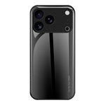 غطاء هاتف من TPU زجاجي بتدرج ملمس، لهواتف iPhone 17 Pro Max، iPhone 17 Pro، iPhone 17، iPhone Air، iPhone 16 Pro Max، iPhone 16 Pro، iPhone 16 Plus، iPhone 16