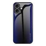 غطاء هاتف من TPU زجاجي بتدرج ملمس، لهواتف iPhone 17 Pro Max، iPhone 17 Pro، iPhone 17، iPhone Air، iPhone 16 Pro Max، iPhone 16 Pro، iPhone 16 Plus، iPhone 16