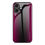 غطاء هاتف من TPU زجاجي بتدرج ملمس، لهواتف iPhone 17 Pro Max، iPhone 17 Pro، iPhone 17، iPhone Air، iPhone 16 Pro Max، iPhone 16 Pro، iPhone 16 Plus، iPhone 16