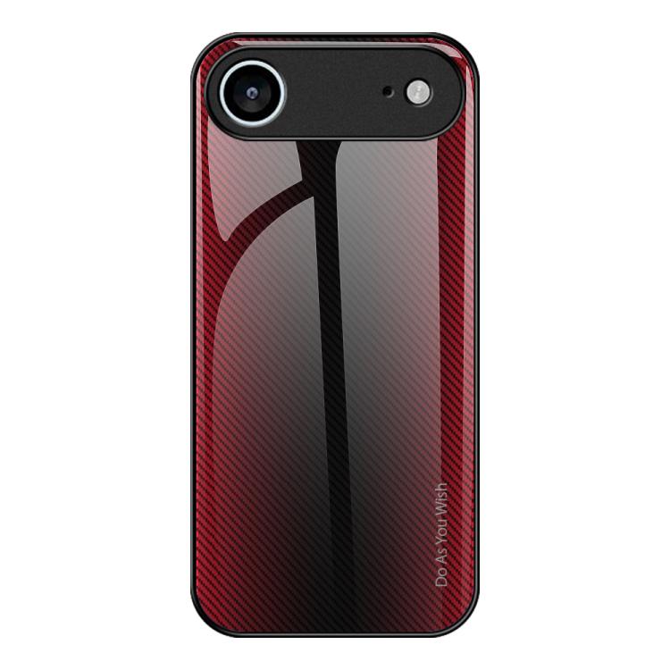 غطاء هاتف من TPU زجاجي بتدرج ملمس، لهواتف iPhone 17 Pro Max، iPhone 17 Pro، iPhone 17، iPhone Air، iPhone 16 Pro Max، iPhone 16 Pro، iPhone 16 Plus، iPhone 16