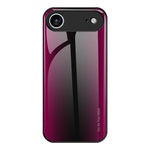 غطاء هاتف من TPU زجاجي بتدرج ملمس، لهواتف iPhone 17 Pro Max، iPhone 17 Pro، iPhone 17، iPhone Air، iPhone 16 Pro Max، iPhone 16 Pro، iPhone 16 Plus، iPhone 16