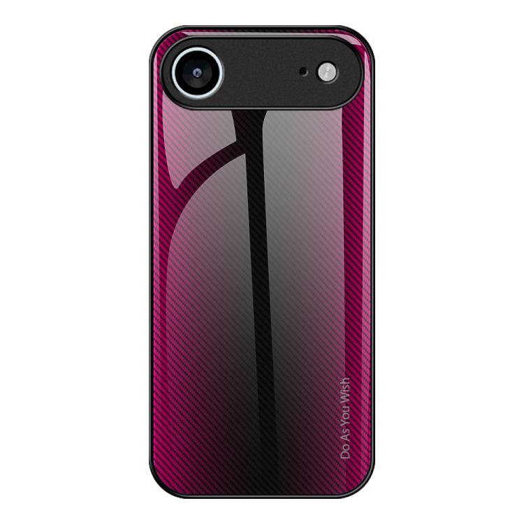 غطاء هاتف من TPU زجاجي بتدرج ملمس، لهواتف iPhone 17 Pro Max، iPhone 17 Pro، iPhone 17، iPhone Air، iPhone 16 Pro Max، iPhone 16 Pro، iPhone 16 Plus، iPhone 16